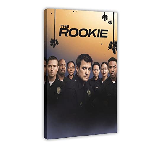 TV-Serie Poster The Rookie Leinwand Poster Wandkunst Dekor Druck Bild Gemälde für Wohnzimmer Schlafzimmer Dekoration Rahmenstil 20 x 30 cm von RIKCAT