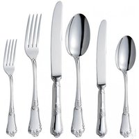 Besteckset Tafelsilber Floreale 77 Teile in Truhe 925 Sterling Silber, Made Italy, Mit Echtheitszertifikat von RILEGJewellery