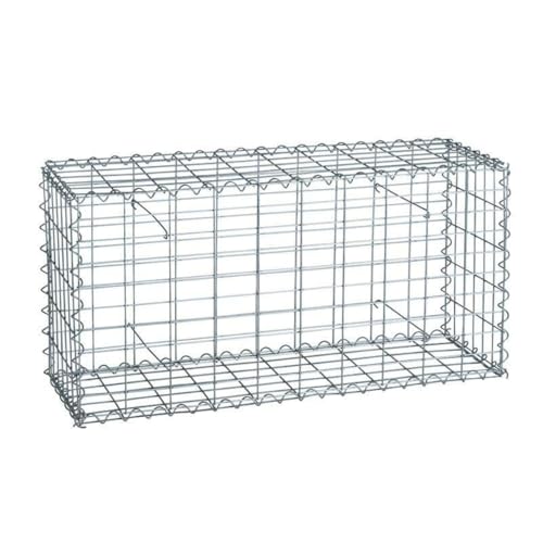 Gabione 100x50x30 cm Steingabionen Steinkorb Gabionenwand Drahtkorb Säule Säulen von RILOOP