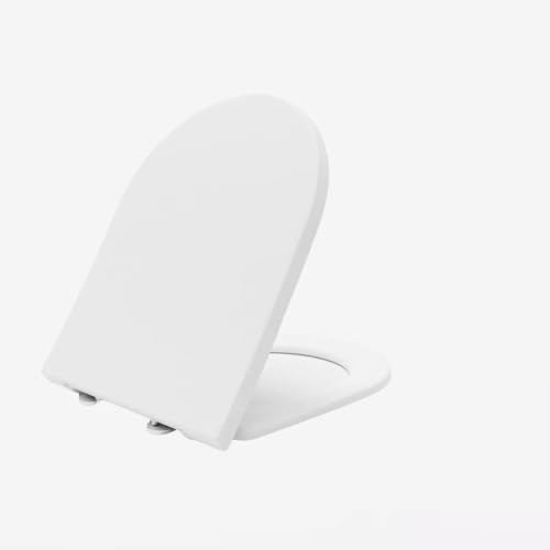 Klodeckel Mit Absenkautomatik Soft Close WC Sitz Toilettendeckel Weiß Klodeckel Mit Absenkautomatik Soft Close WC Sitz Toilettendeckel Weiß von RILOOP