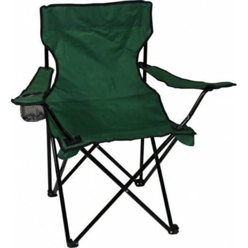 RILOOP Campingstuhl Angelstuhl Faltstuhl Klappstuhl Regiestuhl Anglerstuhl Blau,Grün DE (2er Set grün) von RILOOP