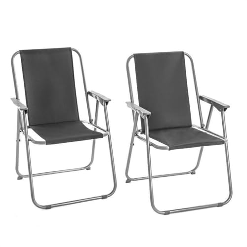 RILOOP Campingstuhl Klappstuhl 2er Set Angelstuhl Regie Strand klappbar Outdoor Stuhl von RILOOP