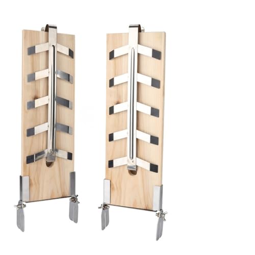 RILOOP Flammlachsbrett 2er Set Flammlachshalter mit sehr stabilen Halterungen Edelstahl RILOOP Flammlachsbrett 2er Set Flammlachshalter mit sehr stabilen Halterungen Edelstahl von RILOOP