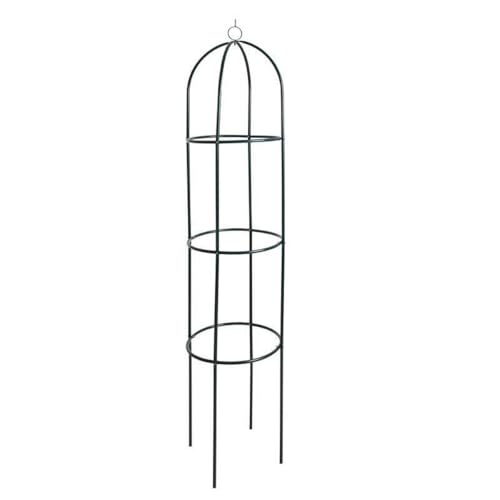 Rankhilfe Ranksäule Rankgitter 190 cm Rankturm Rankobelisk Rosenturm Rankgestell von RILOOP