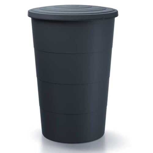 Regenwassertonne Regentonne Regenbehälter Regentank Anthrazit oder Grau (160L anthrazit) von RILOOP