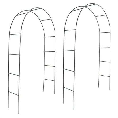 Rosenbogen Rankbogen Torbogen 2er Set Metall Rankhilfe Kletterhilfe Rankgestell Rosenbogen Rankbogen Torbogen 2er Set Metall Rankhilfe Kletterhilfe Rankgestell von RILOOP