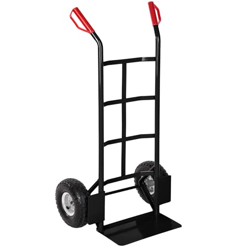 Sackkarre Transportkarre 200kg Stapelkarre Hubwagen Handwagen Gummi-Luftreifen von RILOOP