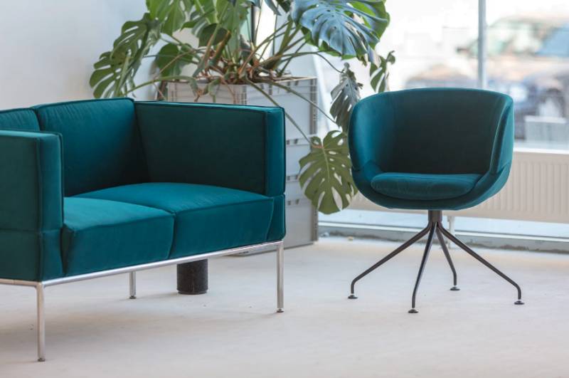 RIM CA-VA Loungesessel mit Spinnengestell von RIM