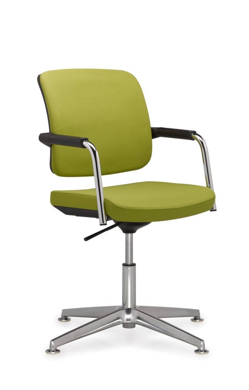 RIM Flexi Konferenzstuhl mit Bodengleitern vollgepolstert von RIM