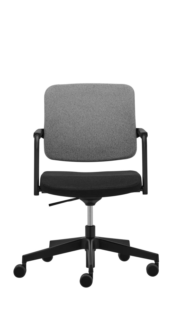 RIM Flexi Konferenzstuhl mit Rollen vollgepolstert von RIM