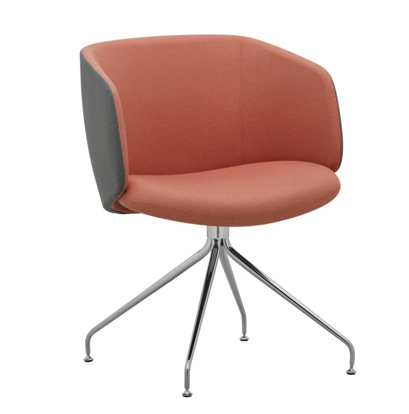 Rim WINX Vollgepolsterter Sessel auf Spinnegestell von RIM