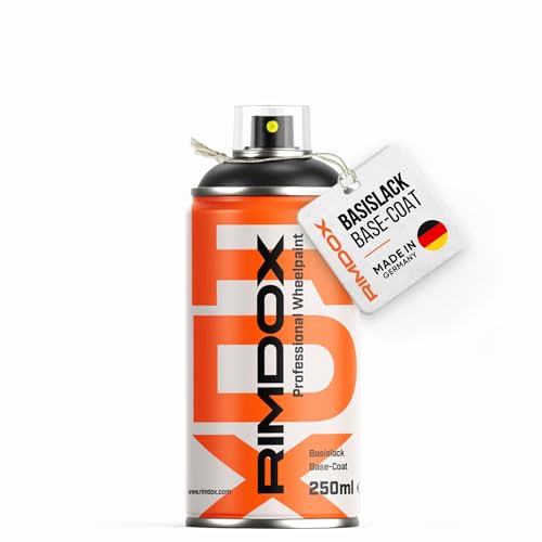 RIMDOX - Felgenlack | passend für Farbton BMW ferric grey matt WC3T | High-Solid | 1K Original OEM Felgenlack | Spraydose 250 ml | für Reparatur- als auch Komplettlackierung von RIMDOX