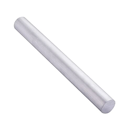 RINGGLO Rundstangen aus 6061 Aluminium, Durchmesser 12–18 mm, Länge 500 mm, Präzisionsbearbeitungsrohstoff für Handwerk und Handwerk,14mm×500mm von RINGGLO