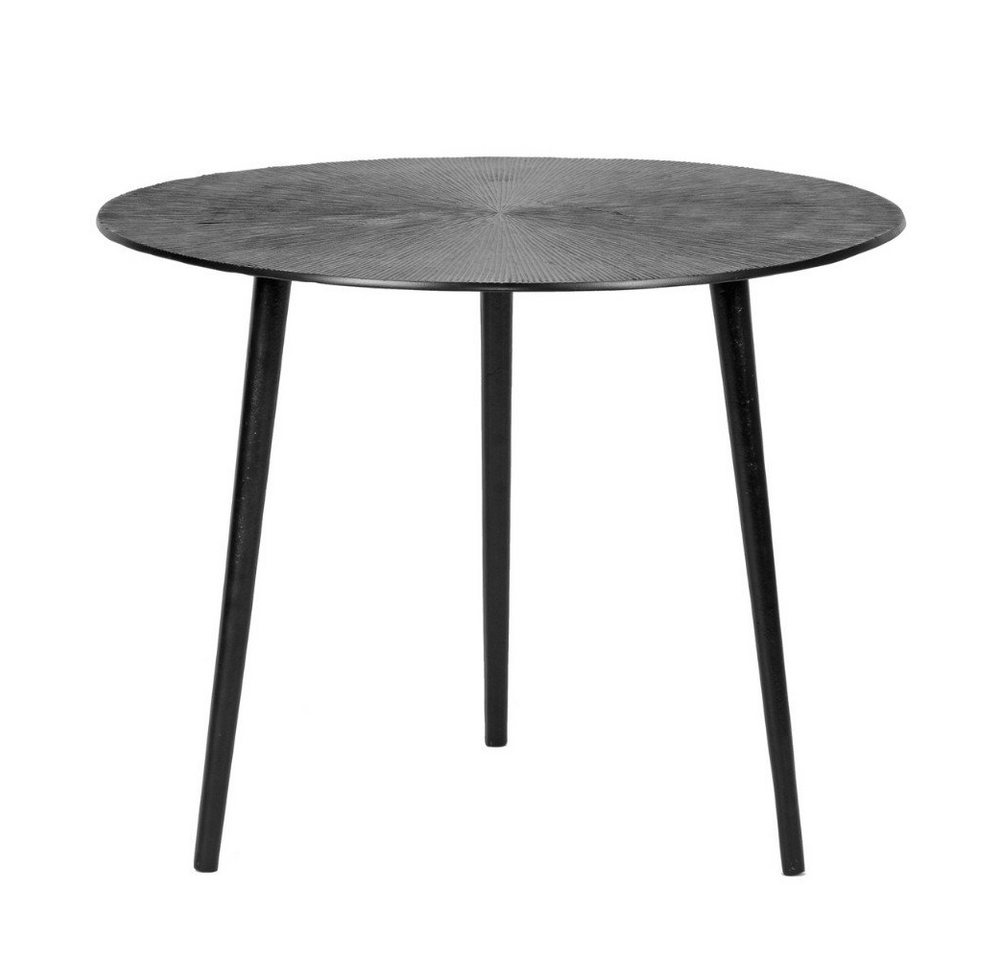 RINGO-Living Beistelltisch Couchtisch Vale in Schwarz aus Metall 400x500mm, Möbel von RINGO-Living