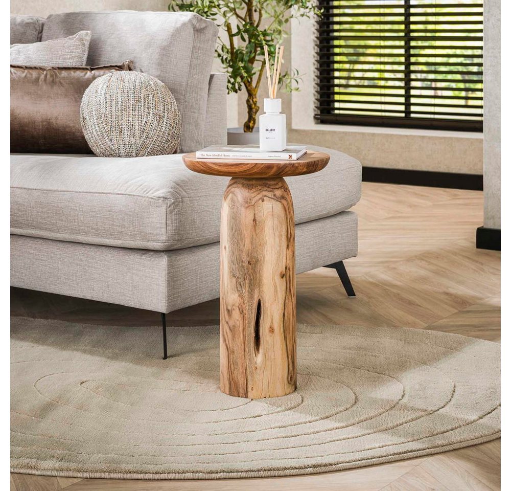 RINGO-Living Couchtisch RINGO-Living Beistelltisch Fibi aus Akazienholz in Natur-hell von RINGO-Living