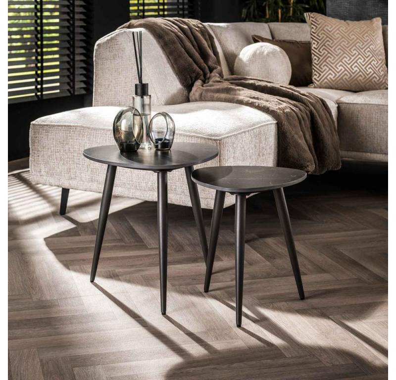 RINGO-Living Couchtisch RINGO-Living Couchtisch Set Caja in Schwarz von RINGO-Living