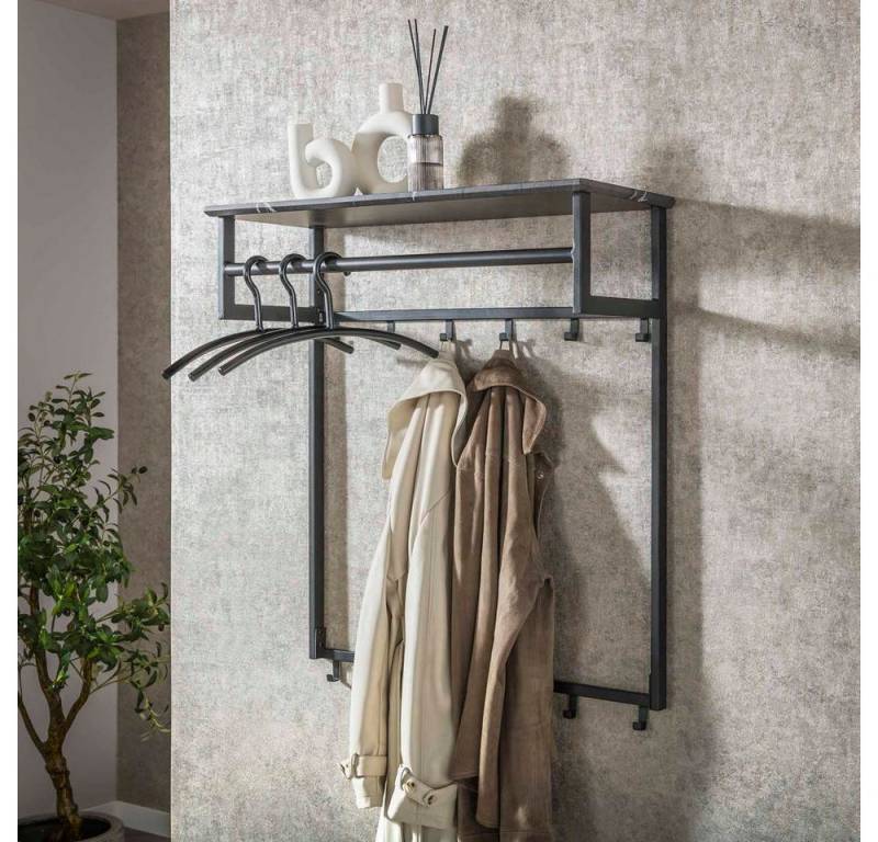 RINGO-Living Kleiderständer RINGO-Living Garderobe Birk in Schwarz RINGO-Living Kleiderständer RINGO-Living Garderobe Birk in Schwarz von RINGO-Living