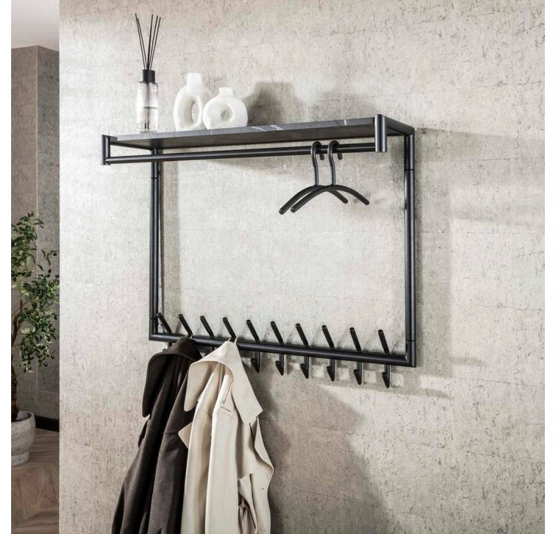 RINGO-Living Kleiderständer RINGO-Living Garderobe Manon aus Stahl in Schwarz RINGO-Living Kleiderständer RINGO-Living Garderobe Manon aus Stahl in Schwarz von RINGO-Living