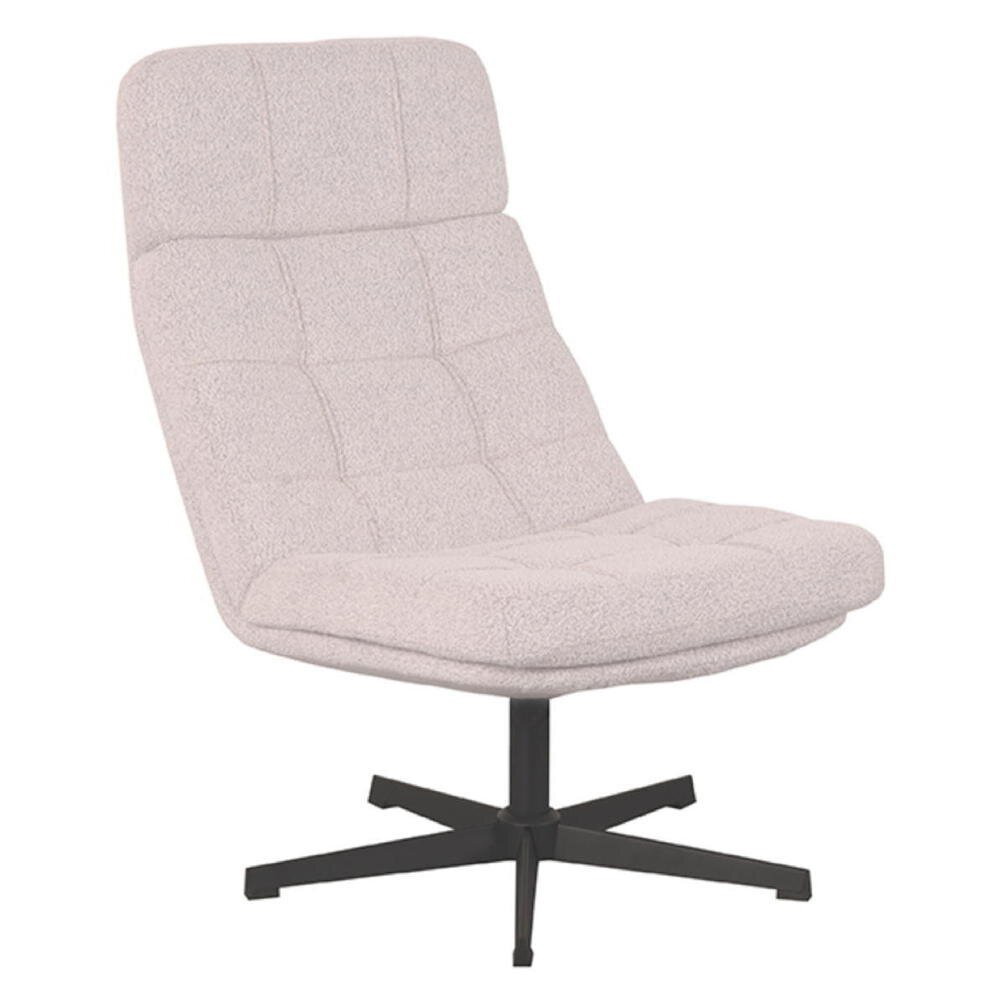 RINGO-Living Sessel Aleha in Creme Boucle exkl. Hocker von RINGO-Living