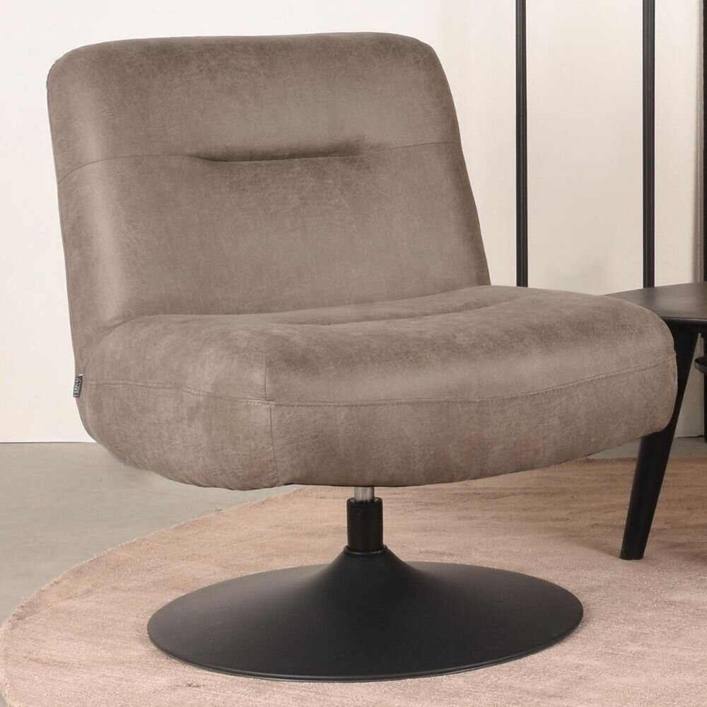 RINGO-Living Sessel Elea in Taupe Mikrofaser von RINGO-Living