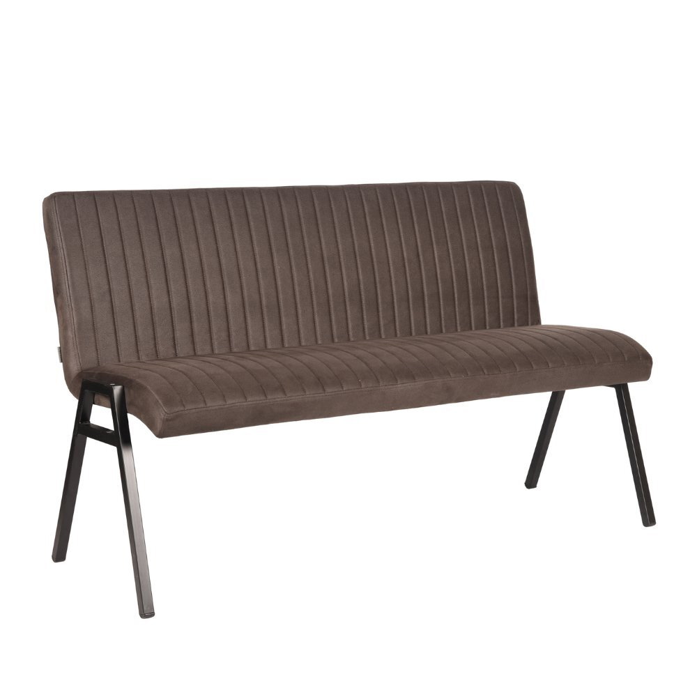 RINGO-Living Sitzbank Zaida in Anthrazit aus Kunstleder 860x1450x620mm von RINGO-Living