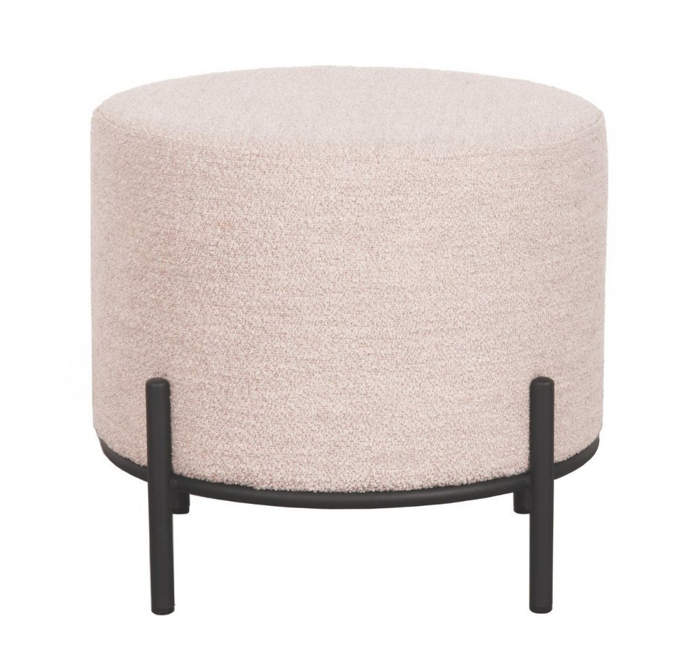 RINGO-Living Stuhl Hocker Healani in Beige aus Stoff 410x460mm, Möbel von RINGO-Living