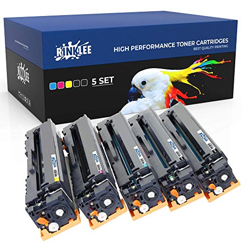 RINKLEE 045H 045 Tonerkartusche kompatibel für Canon i-SENSYS MF633Cdw MF635Cx LBP611Cn LBP613Cdw MF631Cn imageCLASS MF632Cdw MF634Cdw LBP612Cdw | hohe Reichweite 2800/2200 Seiten | 5er-Pack von RINKLEE