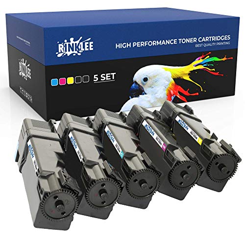 RINKLEE 1320 Tonerkartusche kompatibel für Dell 1320c 1320cn | hohe Reichweite 2000 Seiten | Schwarz/Cyan/Magenta/Gelb, 5er-Pack RINKLEE 1320 Tonerkartusche kompatibel für Dell 1320c 1320cn | hohe Reichweite 2000 Seiten | Schwarz/Cyan/Magenta/Gelb, 5er-Pack von RINKLEE
