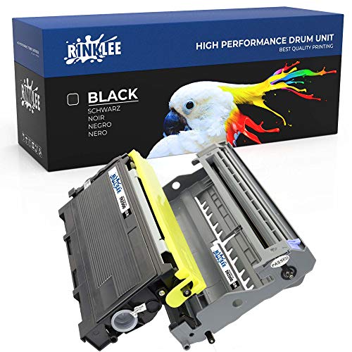 RINKLEE DR2000 TN2000 Trommel & Toner kompatibel für Brother DCP-7010 DCP-7020 DCP-7025 HL-2030 HL-2032 HL-2040 HL-2050 HL-2070 MFC-7220 MFC-7420 MFC-7820 MFC-7820N FAX-2820 FAX-2920 von RINKLEE