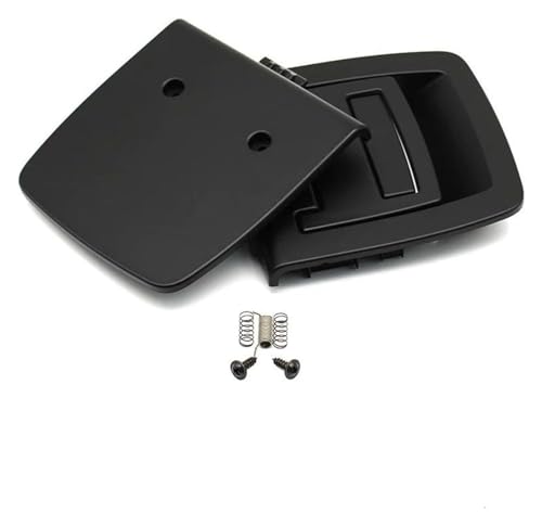 RINKTEEA Auto Türinnengriff Für X5 X6 E70 E71 E72 F15 F16 5GT F07 Heckkoffer Gepäck Heckabdeckung Matte Boden Teppich Griff Riegelknopf 51479120283(Model a Black) von RINKTEEA