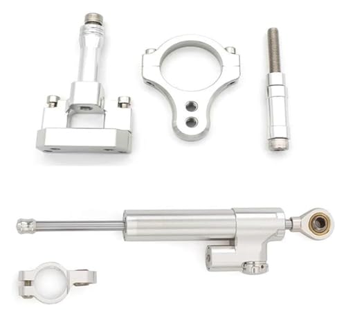 RINKTEEA Motorrad Lenkungsdämpfer Stabilisator Für G&Booster Für Scooter Stabilisator Dämpfer Motorrad Lenkung Dämpfer Stabilisator Halterung Montage Kit(Set 7) von RINKTEEA