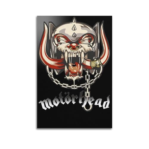 RIOEPURRT Motorhead Metallposter, Poster, dekorative Malerei, Leinwand, Wandposter und Kunstbild, Druck, moderne Familienschlafzimmer-Dekoration, Poster, 20 x 30 cm RIOEPURRT Motorhead Metallposter, Poster, dekorative Malerei, Leinwand, Wandposter und Kunstbild, Druck, moderne Familienschlafzimmer-Dekoration, Poster, 20 x 30 cm von RIOEPURRT
