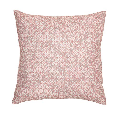 Rioma Kissen mit Füllung Indoor Outdoor Scanno Rosa 40 x 40 cm von RIOMA