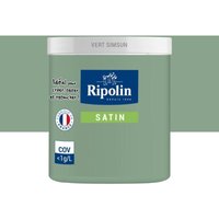 RIPOLIN Innenfarben-Tester für Wände/Holzverkleidungen/Heizkörper, seidenmatt, Simsun-Grün, 75 ml RIPOLIN von RIPOLIN