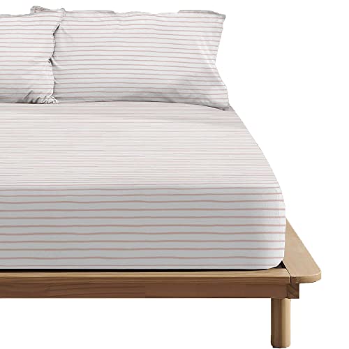 Belum Pretoria Spannbettlaken, 100% Baumwolle, für Betten mit 180 cm Breite, 175 Fadenzahl von BL BELUM