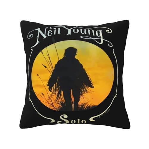 RISAKASTE Innen Neil Rock Band Young Kissenbezüge Dekorative Kissenhüllen für Sofas und Schlafzimmer ganzjährig verwendbare Sofa-Kissenbezüge 40 x 40 cm RISAKASTE Innen Neil Rock Band Young Kissenbezüge Dekorative Kissenhüllen für Sofas und Schlafzimmer ganzjährig verwendbare Sofa-Kissenbezüge 40 x 40 cm von RISAKASTE