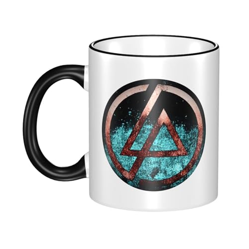 RISAKASTE Lin-kin Rock Band Keramik-Mug Kaffeetasse für Büro und Privatgebrauch Hausgebrauch Teetasse Milchtasse RISAKASTE Lin-kin Rock Band Keramik-Mug Kaffeetasse für Büro und Privatgebrauch Hausgebrauch Teetasse Milchtasse von RISAKASTE