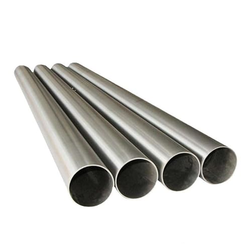 RISON-Titanium Rundstäbe Reiner Metalle Titanrohr Grade 2，Wandstärke 1.0mm, Länge 500mm, Außendurchmesser 40mm, Nahtlose Titanium Tube GR2 Metallrohr Gerade Rohr von RISON-Titanium