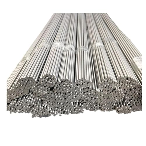 RISON-Titanium Titanstange Grade 2 Rundmaterial [ Ø 1mm - Ø 50mm ] Titanstäbe Rundstäbe Vollwelle ASTM B348 Titanium Bar 3.7035 (3x500mm) von RISON-Titanium