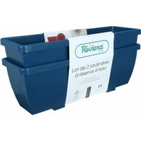 Riss Riviera Eva Blumenbox Blau 13 Liter Leicht von RISS