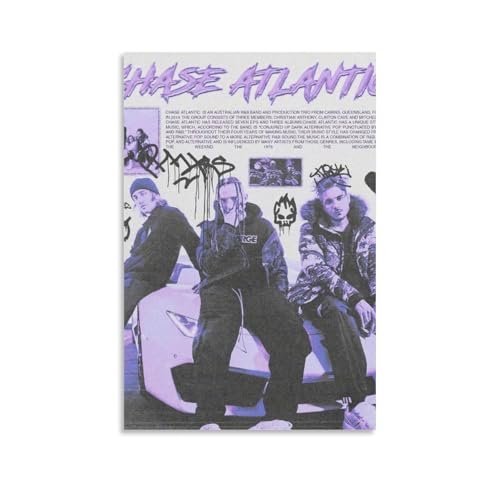 RISUANHENM Chase Atlantic Poster, Raumdekoration, künstlerisches Poster für Zimmer, ästhetische Leinwand, Wandkunst, Schlafzimmer-Dekor, 40 x 60 cm, ungerahmter Stil RISUANHENM Chase Atlantic Poster, Raumdekoration, künstlerisches Poster für Zimmer, ästhetische Leinwand, Wandkunst, Schlafzimmer-Dekor, 40 x 60 cm, ungerahmter Stil von RISUANHENM
