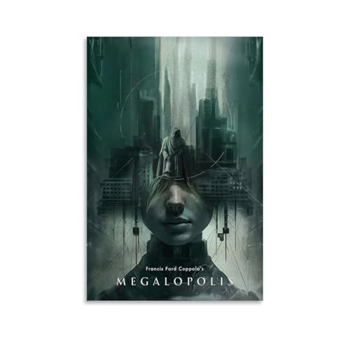 RISUANHENM Megalopolis Poster, Raumdekoration, künstlerisches Poster für Zimmer, ästhetische Leinwand, Wandkunst, Schlafzimmer-Dekor, 30 x 45 cm, ungerahmter Stil RISUANHENM Megalopolis Poster, Raumdekoration, künstlerisches Poster für Zimmer, ästhetische Leinwand, Wandkunst, Schlafzimmer-Dekor, 30 x 45 cm, ungerahmter Stil von RISUANHENM