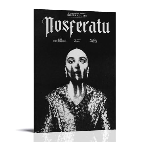 RISUANHENM Nosferatu Poster, Raumdekoration, künstlerisches Poster für Zimmer, ästhetische Leinwand, Wandkunst, Schlafzimmerdekoration, 30 x 45 cm, Rahmenstil RISUANHENM Nosferatu Poster, Raumdekoration, künstlerisches Poster für Zimmer, ästhetische Leinwand, Wandkunst, Schlafzimmerdekoration, 30 x 45 cm, Rahmenstil von RISUANHENM