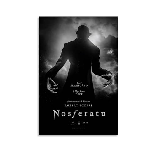 RISUANHENM Nosferatu Poster, Raumdekoration, künstlerisches Poster für Zimmer, ästhetische Leinwand, Wandkunst, Schlafzimmerdekoration, 40 x 60 cm, ungerahmter Stil RISUANHENM Nosferatu Poster, Raumdekoration, künstlerisches Poster für Zimmer, ästhetische Leinwand, Wandkunst, Schlafzimmerdekoration, 40 x 60 cm, ungerahmter Stil von RISUANHENM