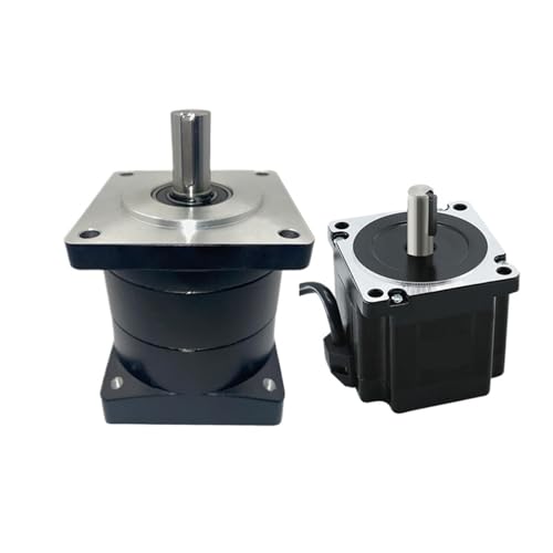 1 stücke Planeten Getriebe Minderer 14mm Verhältnis 3:1 4:1 5:1 6:1 8:1 10:1 mit Nema34 Schrittmotor 3.2/4.5/6.8/8.5/12N 14mm Einzel Welle(Ratio 3 to 1,4.5N 82mm) von RISWEKFW