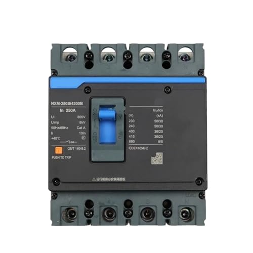 25A-630A MCCB NXM 4P Kompakt-Leistungsschalter EZC100 NSX100 NSX100F EZC100F EZC100H 100A 125A 160A 200A 250A 315A 630A(100A) von RISWEKFW