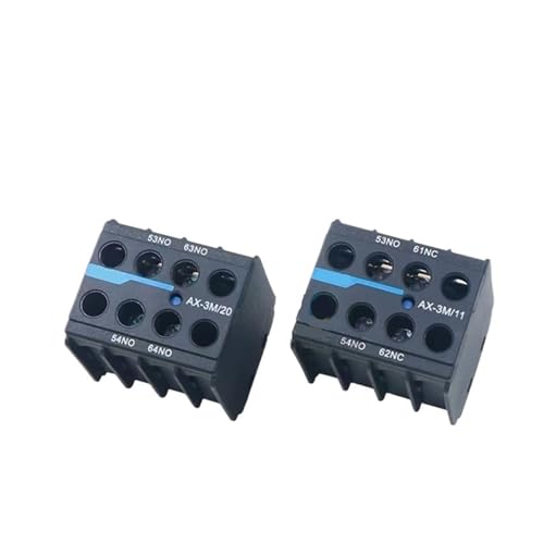 4 stücke AX-3M/11 22 20 31 40 04 02 13 NXC-06M10 NXC-09M10 NXC-12M10 Schütz Kontaktieren Zubehör(2NO) von RISWEKFW