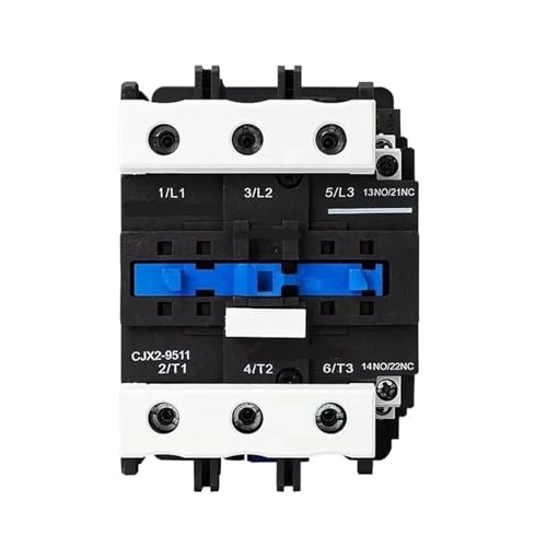 CJX2-9511 95A LC1D AC-Schütz NO NC 3-Phasen-Leistungsschütz for die DIN-Schienenmontage AC 24 V 36 V 110 V 220 V 380 V(110V) von RISWEKFW