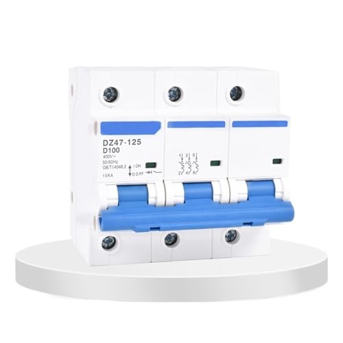 DZ47-125 MCB 1-4Poles 63 80 100 125a vier phasen luft schalter AC 230/400V 63-125amp din schiene C typ mini circuit breaker(3P,80A) von RISWEKFW
