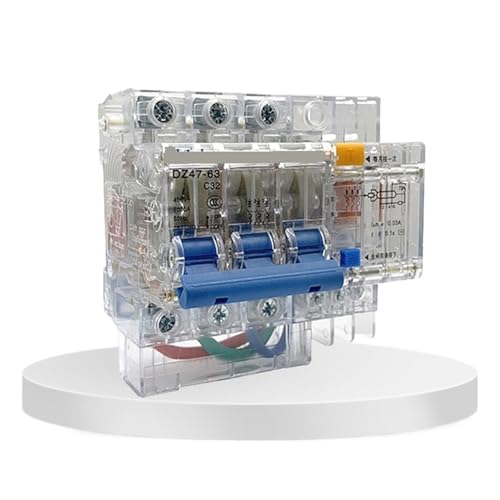 DZ47LE-63 transparent C typ RCBO 63amp Fehlerstrom-differential Automatische Circuit Breaker Über Strom(3P N,50A) von RISWEKFW